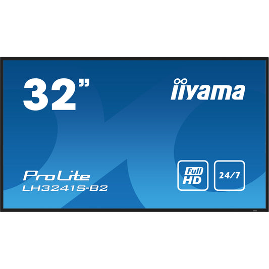 iiyama ProLite LH3241S-B2 32" FHD Digital Signage Display – official product photo 2 (LH3241S-B2)