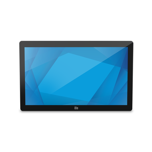 Elo 2203LM 21.5" medical-grade touch monitor, black, without stand (VESA) – front view