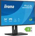iiyama ProLite XB2492HSU-B1 24" Monitor, IPS, FHD 120 Hz, Height-Adjustable (XB2492HSU-B1)
