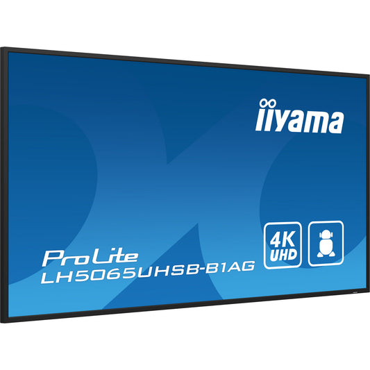 iiyama ProLite LH5065UHSB-B1AG 50" 4K Digital Signage Display – official product photo 3 (LH5065UHSB-B1AG)