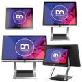 Diebold Nixdorf D1104 10.4" dotykový zákaznický displej, stříbrný (CRBAS-D1104-SPCT)