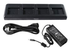 Honeywell EDA50-QBC-3 4-bay battery charger UK kit for ScanPal EDA50 and EDA51 batteries