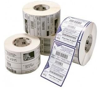 Labels, Zebra, Synthetic, Z-Ultimate 3000T White, W: 25.4 mm, H: 12.7 mm, D: 200 mm, C: 76 mm (880328-012)