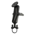 RAM Mounts Double Ball U-Bolt Mount with Round Plate for Rails 13–32 mm, C-Size (RAM-101U-IP1)