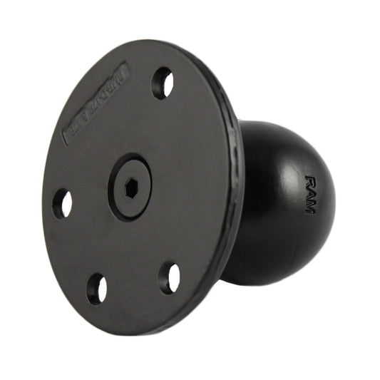 RAM Mounts D-size steel-reinforced large round ball plate – product photo