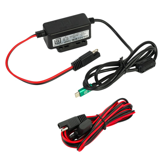 RAM Mounts GDS hardwire charger 10–30 V with male USB-C Power Delivery 45 W – main product photo