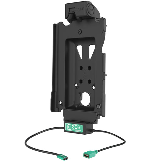 RAM Mounts GDS Tough-Dock + Single USB-A for Samsung Tab A11+ and A9+ in IntelliSkin – alternative view