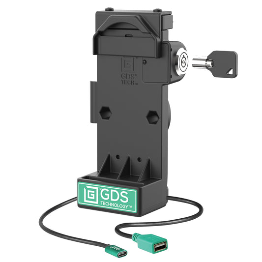 RAM Mounts GDS Uni-Conn locking spring-loaded tablet dock + USB-A – product photo