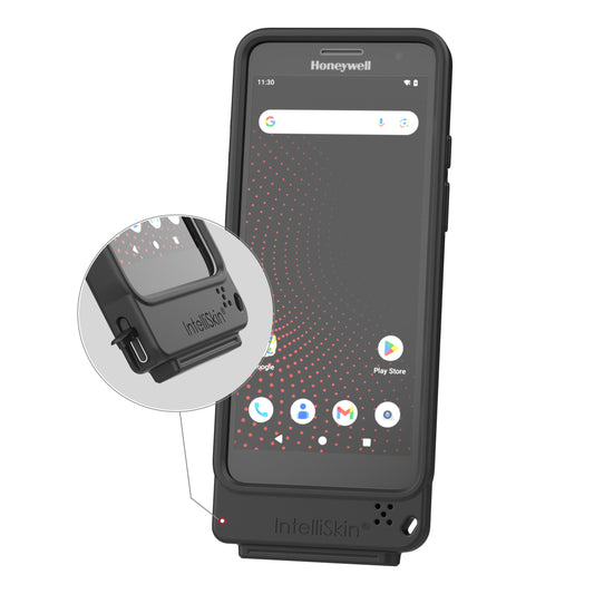 RAM Mounts IntelliSkin protective sleeve with GDS pogo pads for Honeywell CT37 – product photo