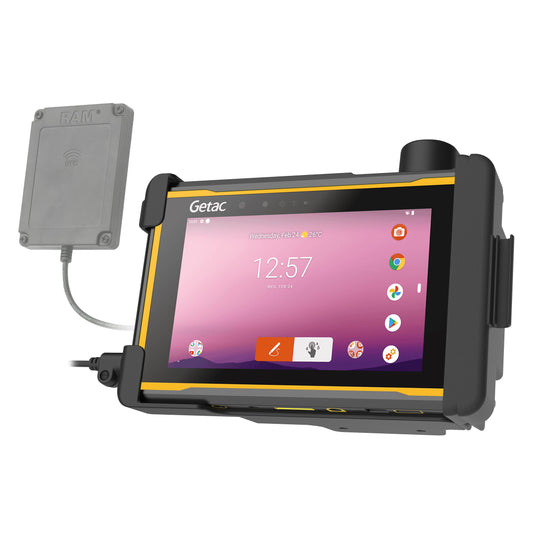 RAM Mounts Form-Fit holder for Getac ZX70 rugged tablet (NFC Extender compatible) – product photo