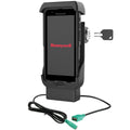 RAM Mounts dokovací stanice s napájením, USB-A a zámkem pro Honeywell CT40/CT45/CT47 (RAM-HOL-HON12PDLU)