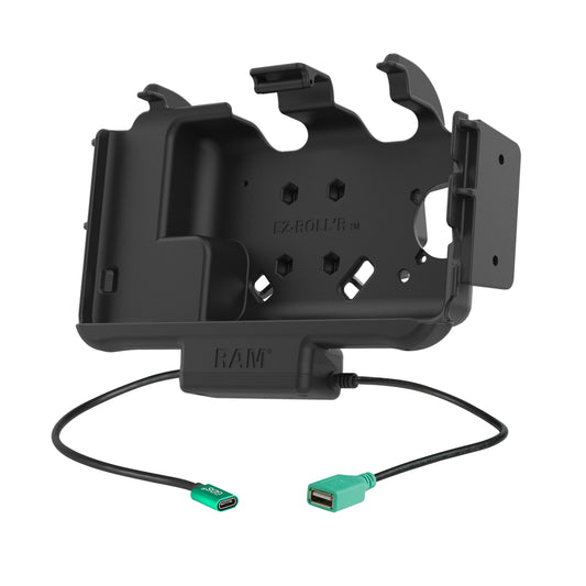 RAM Mounts EZ-Roll'r USB-C Modular Dock + Single USB-A for Samsung Tab Active5 and 3 – alternative view