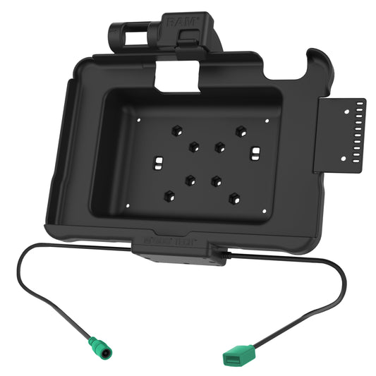RAM Mounts GDS power + data dock with USB-A for Zebra ET5x 10.1" rugged tablets – alternative view