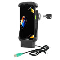 RAM Mounts Key-Locking Form-Fit Powered Dock (USB-A) for Zebra TC22 & TC27 without Boot (RAM-HOL-ZE24PL-1U)