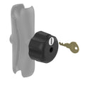 RAM Mounts Key Lock Knob with Brass Insert for C-Size Socket Arms (RAM-KNOB5LU)