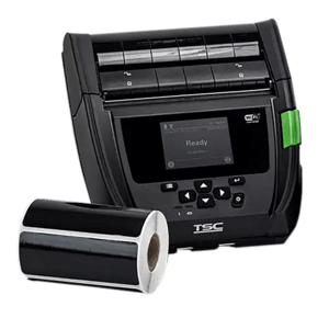 TSC Thermaflex Labels, label roll, thermal transfer ribbon, TSC, synthetic, resin, W 102mm, H 63.5mm, rolls/box 50 rolls/box (DT-400250-BPR)