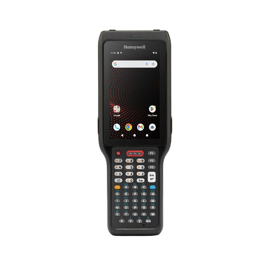 Honeywell CK62 rugged Android mobile computer, 47-key alphanumeric keypad, standard range 2D imager, Wi-Fi only (CK62-X00-57S1ACG) – front view
