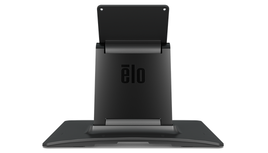Elo E044162 tabletop stand with 15-inch I-Series, rear view