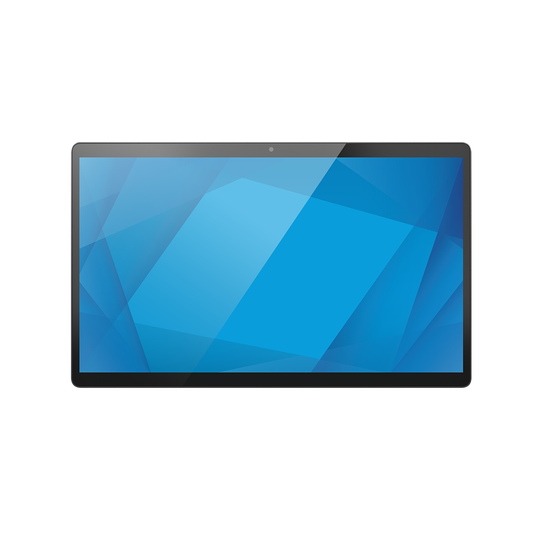Elo I-Series 3 Slate with Intel 15.6-inch touch computer E983895, front view, dark grey