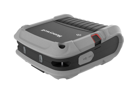 Honeywell RP4F 4-inch mobile linerless label and receipt printer, Bluetooth 5 (RP4F0001B12) – top 3/4 view