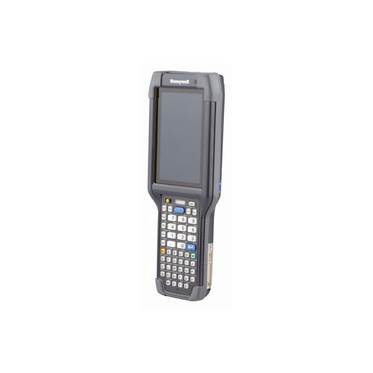 Honeywell CK65 rugged Android mobile computer, 51-key alphanumeric keypad, EX20 2D imager, Wi-Fi only (CK65-L0N-BMC210E) – angled view