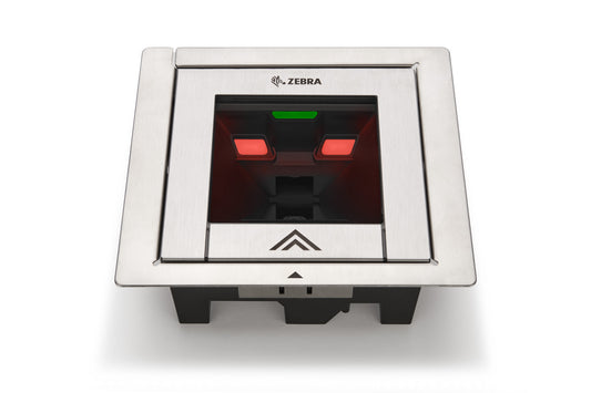 Zebra SP7208-H horizontal in-counter scanner with Checkpoint EAS, sapphire glass (SP7208-SH00004SCWW) – top view of the scan window