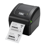 TSC DA220 4-inch direct thermal desktop label printer, 203 dpi, USB + RS-232 + Ethernet + Bluetooth, black (99-158A028-1502) – front view