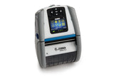 Zebra ZQ620 Plus Healthcare mobile receipt and label printer, white, Wi-Fi + Bluetooth (ZQ62-HUWAE00-00) – front 3/4 view