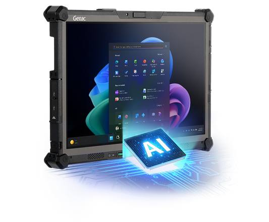 Getac G140 14" rugged tablet (GX6776WI1JXX) – front view