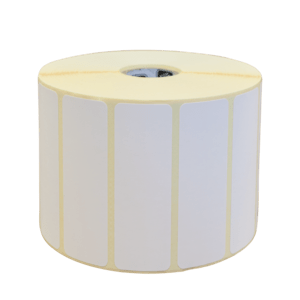 Labels, TSC, Normal Paper, W: 80 mm, H: 55 mm, D: 127 mm, C: 25.4 mm (38-G080055-12LF)