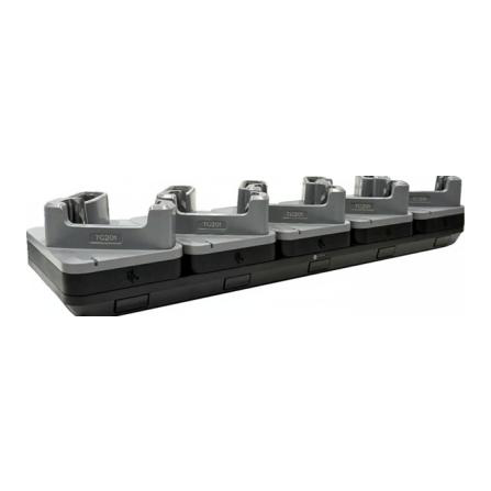 Zebra CRD-TCVT-5D5B 5-Slot Device + 5 Battery ShareCradle for Zebra TC201 without rugged boot