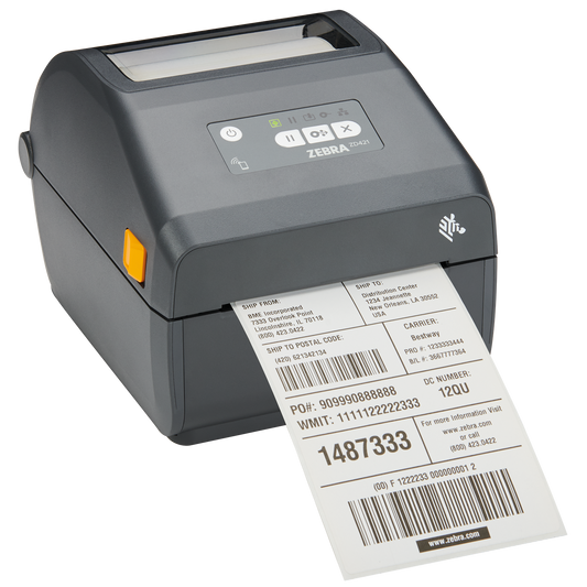Zebra ZD421d Desktop Label Printer (ZD4A043-D0EX02EZ)