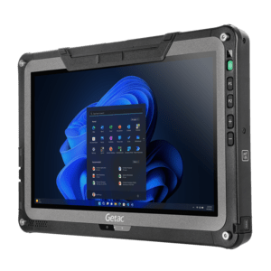 Getac F110 G7 rugged tablet, an IP66 Windows model from our rugged tablet shortlist