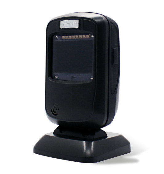 Newland FR40 Koi presentation scanner (NLS-FR4080-27) – front 3/4 view