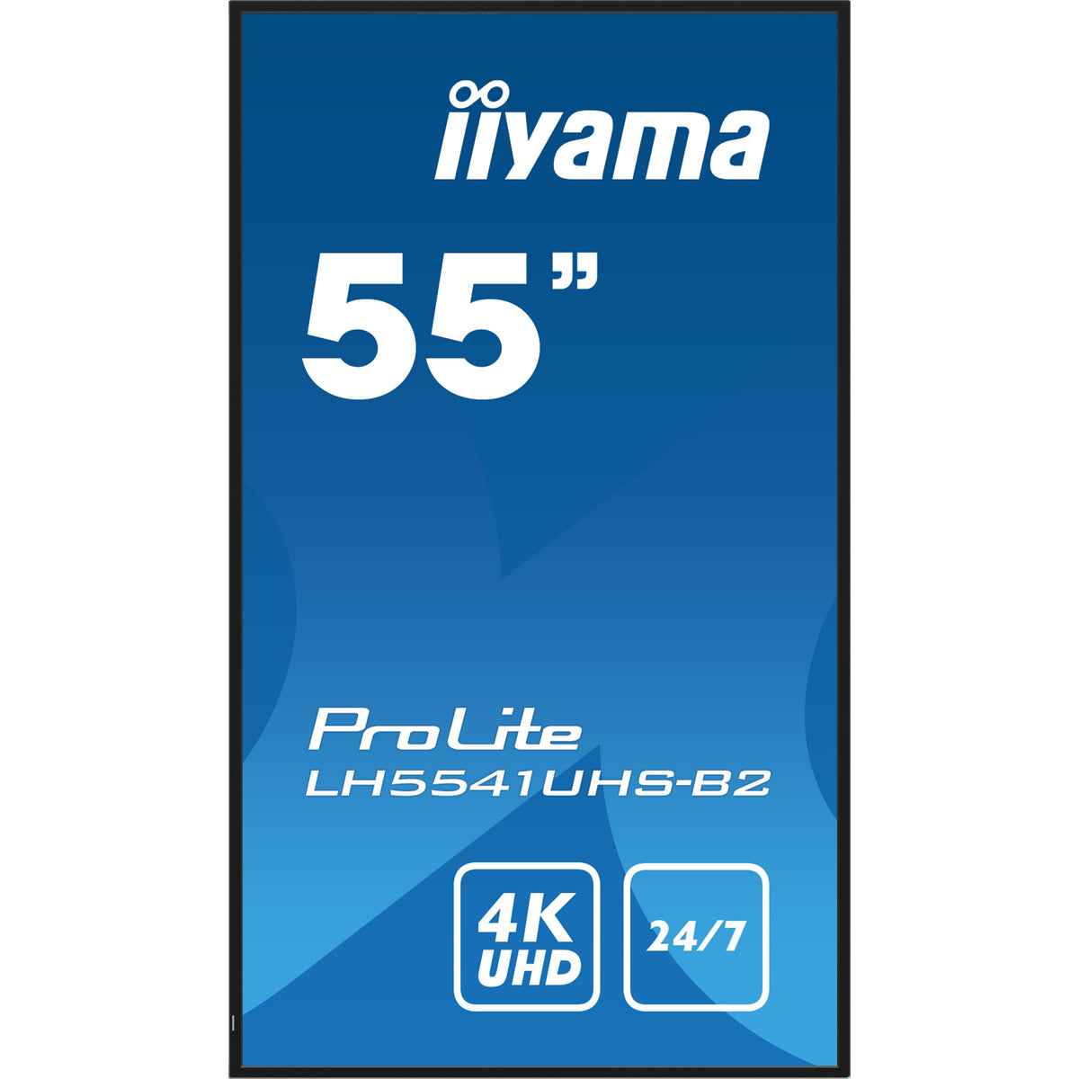 iiyama ProLite LH5541UHS-B2 55" 4K Digital Signage Display – official product photo 3 (LH5541UHS-B2)