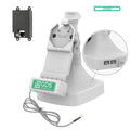 RAM Mounts GDS otočná a sklopná dokovací stanice, PoE + 2× USB-A, pro adaptér Uni-Conn, šedá (RAM-GDS-DOCK-D14-U1E-2A-GRY)