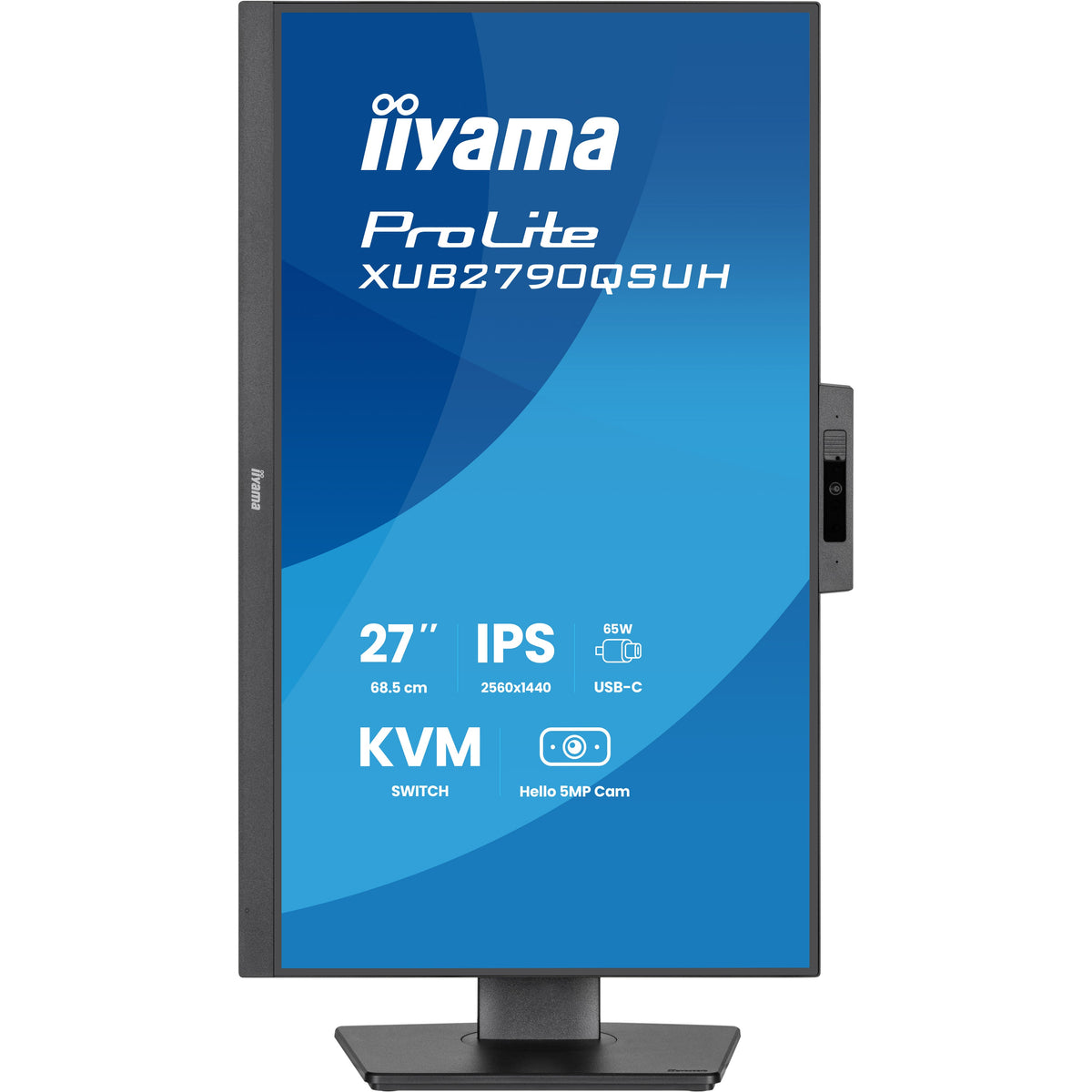 iiyama ProLite XUB2790QSUH-B2 27-inch monitor – detail view