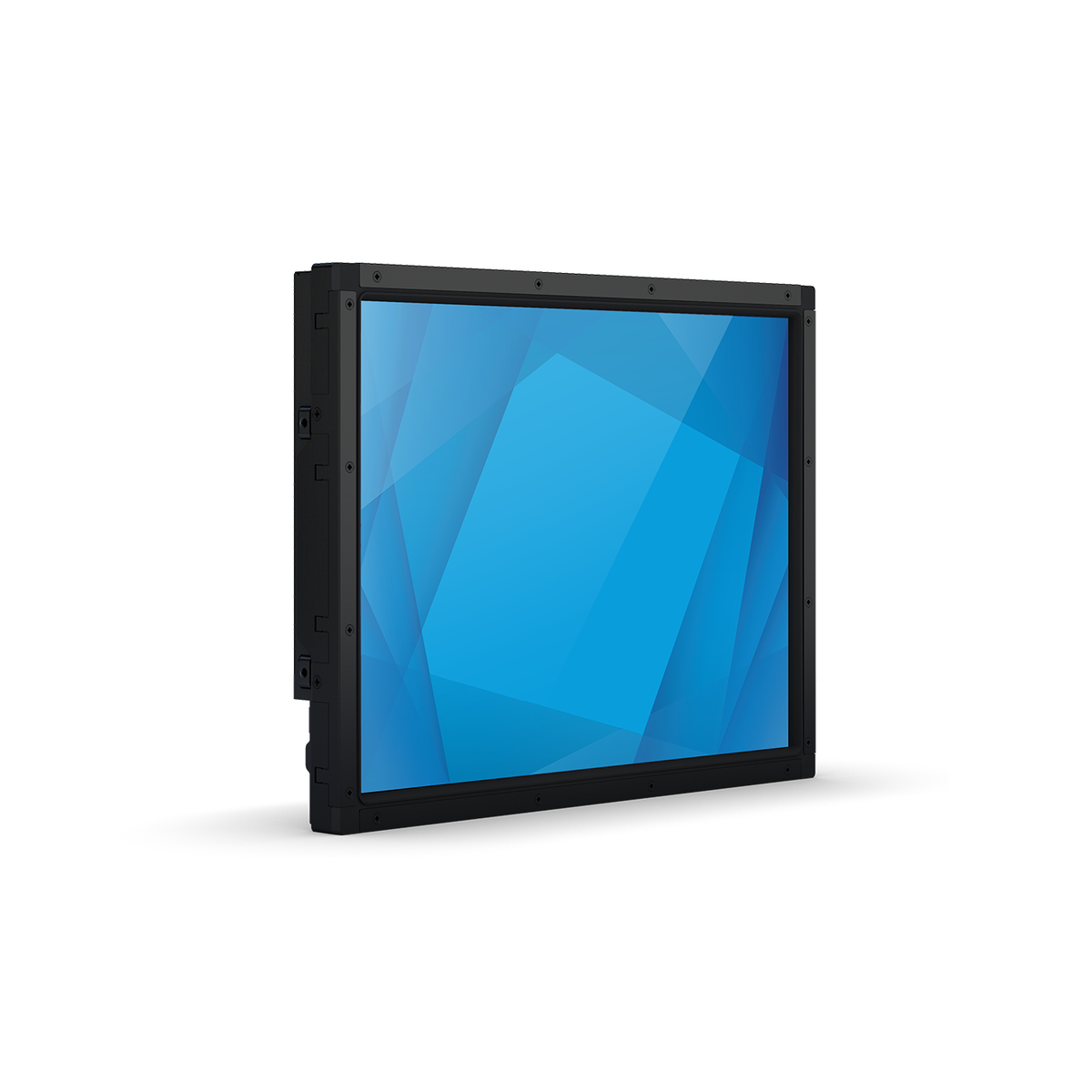 Elo 1590L 15" open-frame touch monitor – side/rear view
