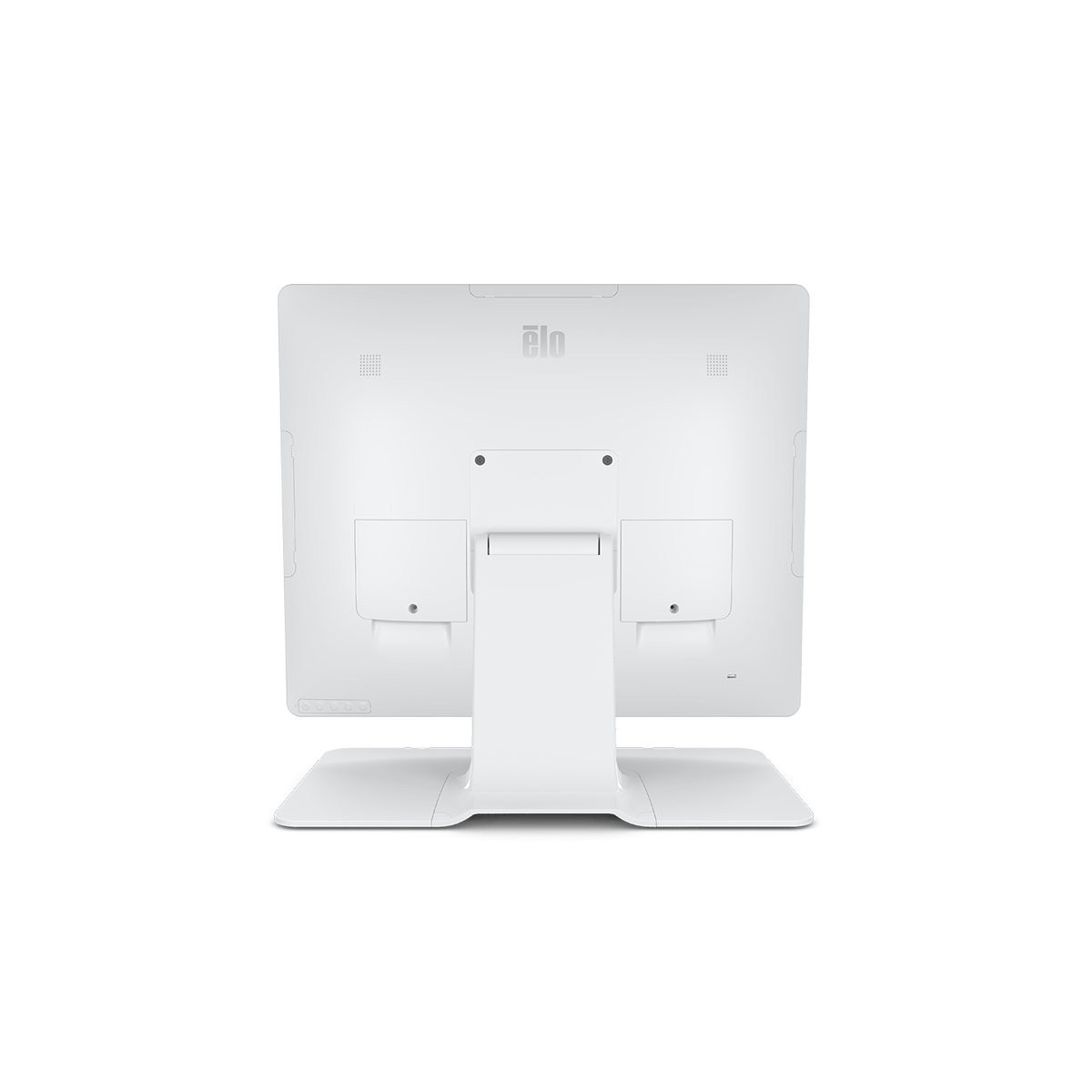 Elo 1903LM 19" medical touch monitor, white – rear view