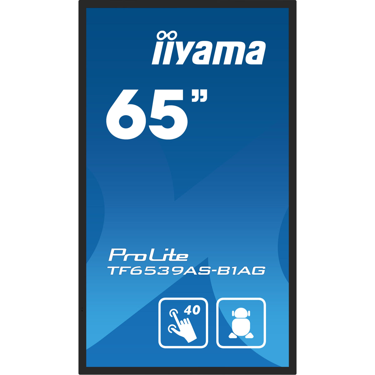 iiyama ProLite TF6539AS-B1AG 65" Open-Frame Touch Display – official product photo 3 (TF6539AS-B1AG)