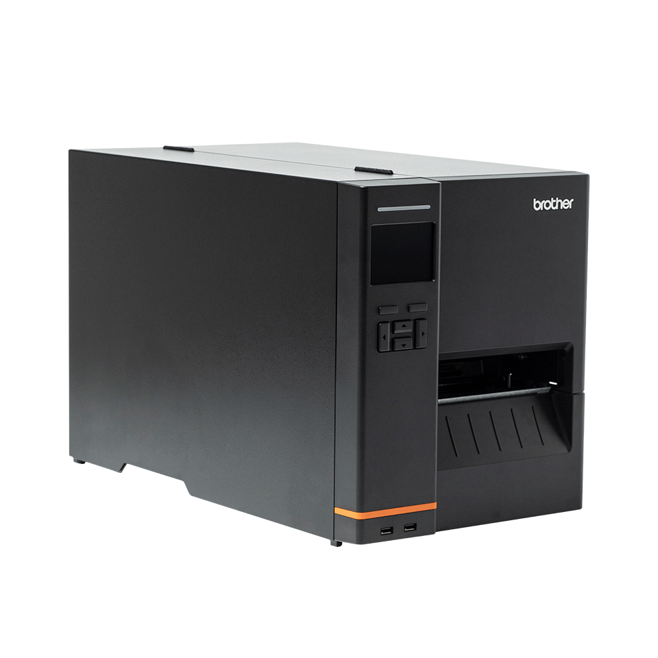 Brother TJ-4420TN industrial label printer – right side view
