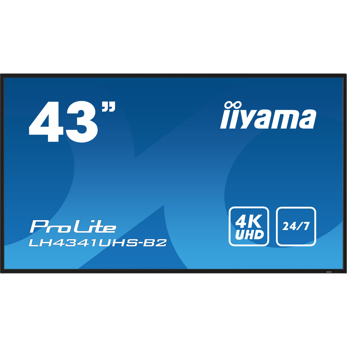 iiyama ProLite LH4341UHS-B2 43" 4K Digital Signage Display – official product photo 2 (LH4341UHS-B2)