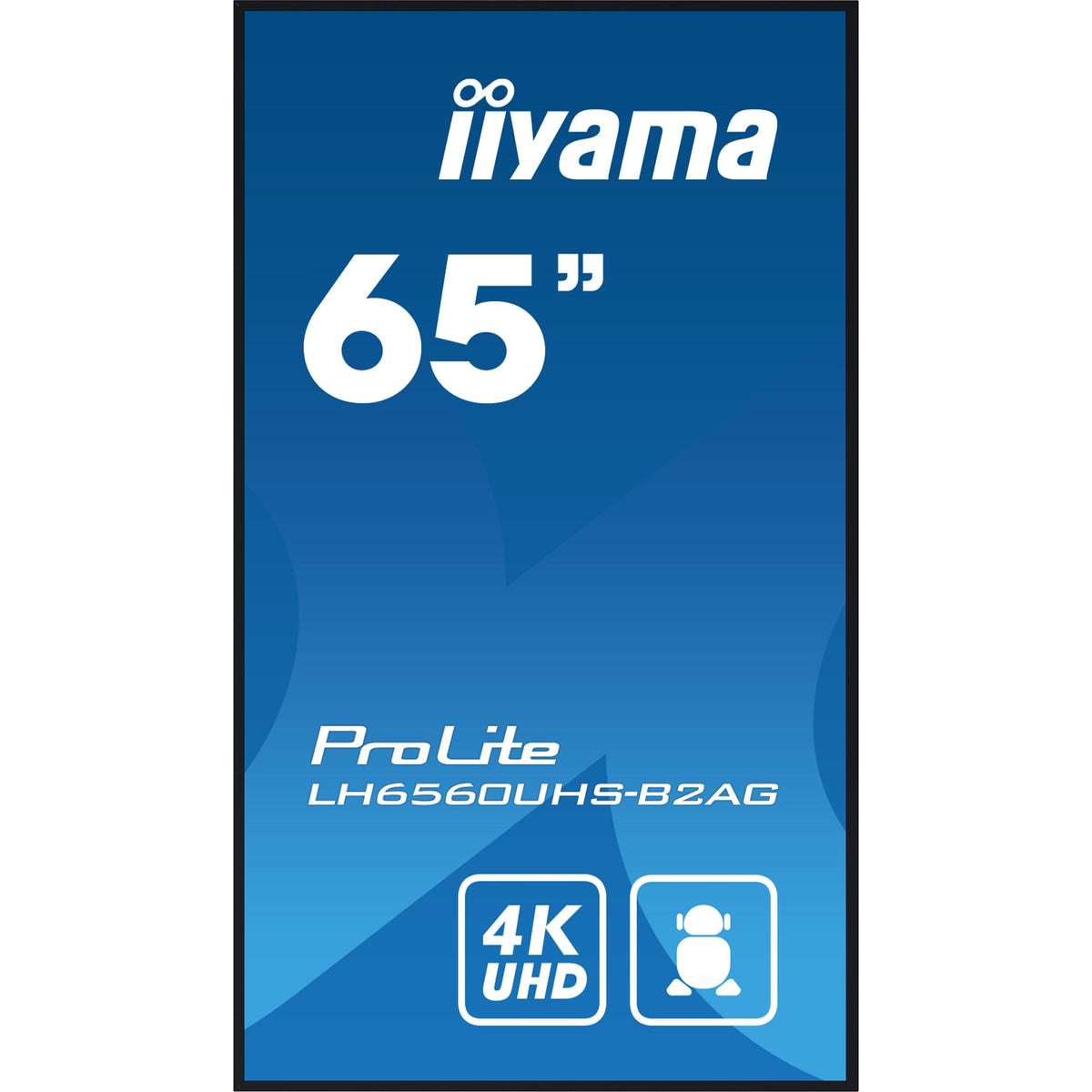 iiyama ProLite LH6560UHS-B2AG 65" 4K Digital Signage Display – official product photo 3 (LH6560UHS-B2AG)