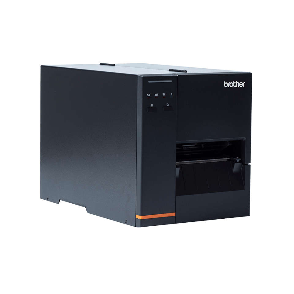 Brother TJ-4020TN industrial label printer – left side view