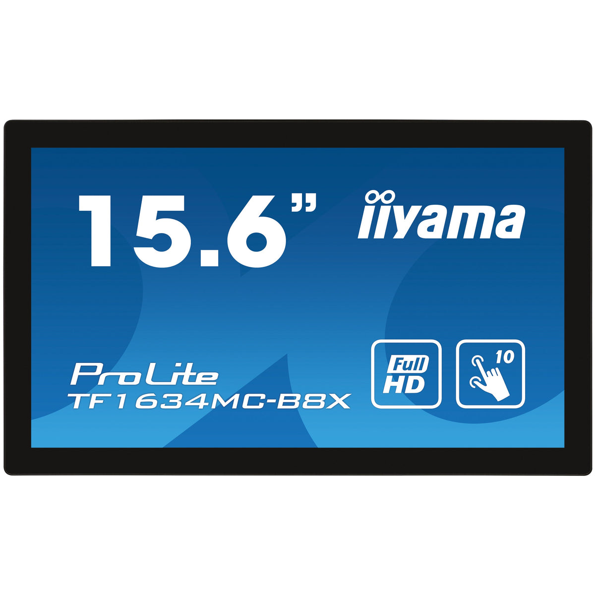 iiyama ProLite TF1634MC-B8X 15.6" Open-Frame Touch Monitor – official product photo 2 (TF1634MC-B8X)