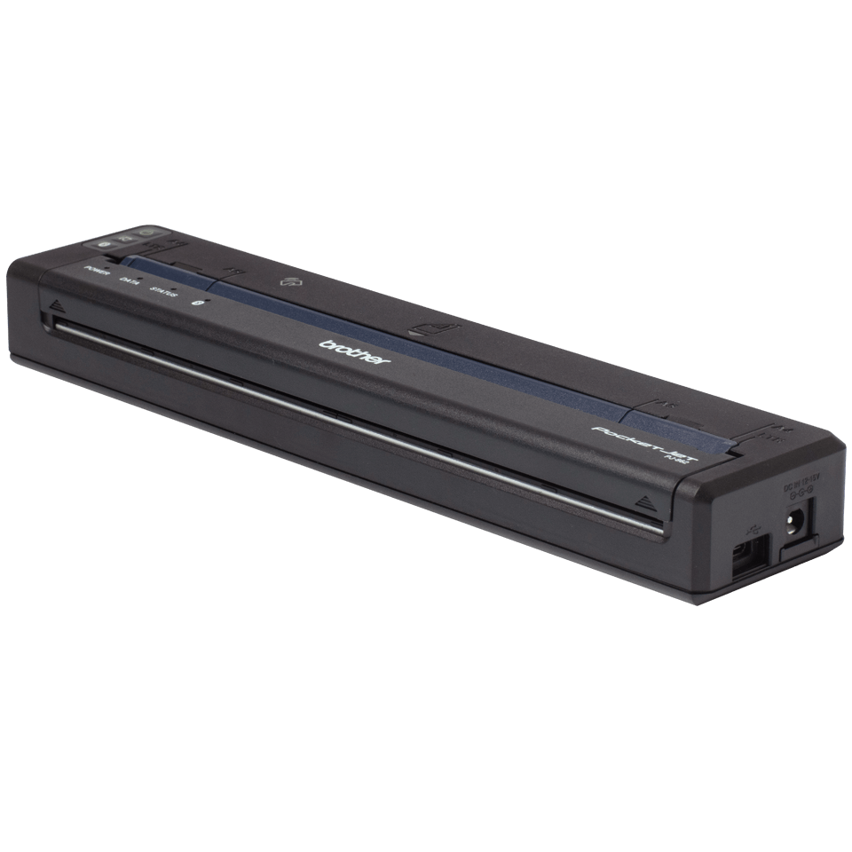 Brother PJ-862 A4 mobile thermal printer – left side view