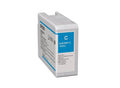 Epson SJIC55(C) inkoustová kazeta, azurová, 80 ml – ColorWorks CW-D6000/D6500 (C13T58C240)