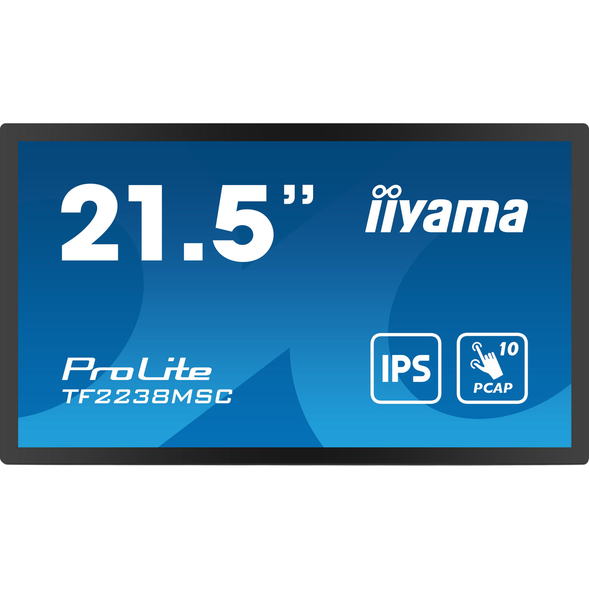 iiyama ProLite TF2238MSC-B1 21.5" Open-Frame Touch Monitor – official product photo 2 (TF2238MSC-B1)