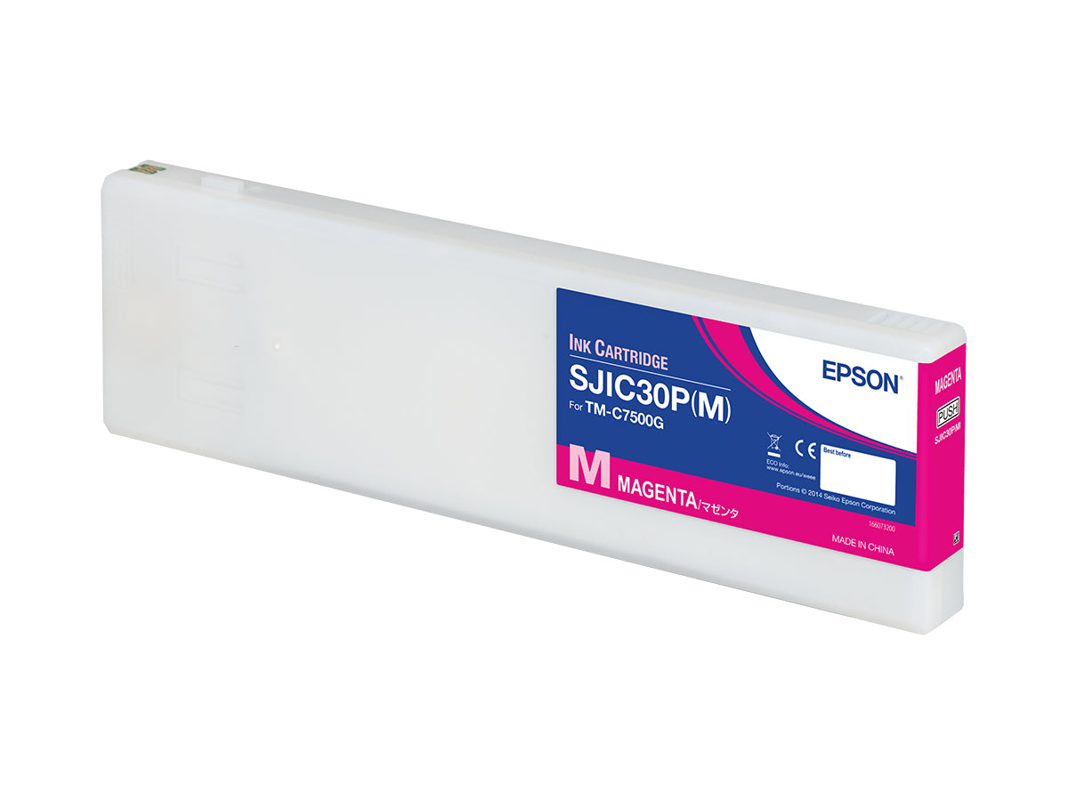 Epson SJIC30P(M) magenta ink cartridge C33S020641 for ColorWorks C7500G