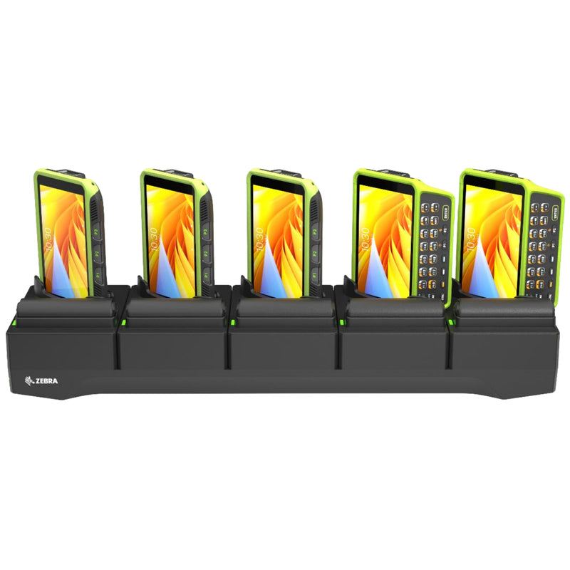 Zebra CRD-WT64-5S5BE-01 5-slot Ethernet charging cradle for WT6400 wearable computer